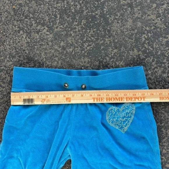 Y2k Jenni by Jennifer Moore Low Rise Flare Pants  Size large  Bedazzled Heart - Picture 6 of 6